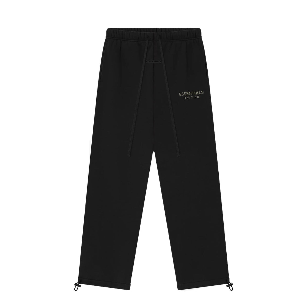 Fear of God Essentials Relaxed Fleece Sweatpants - Jet Black