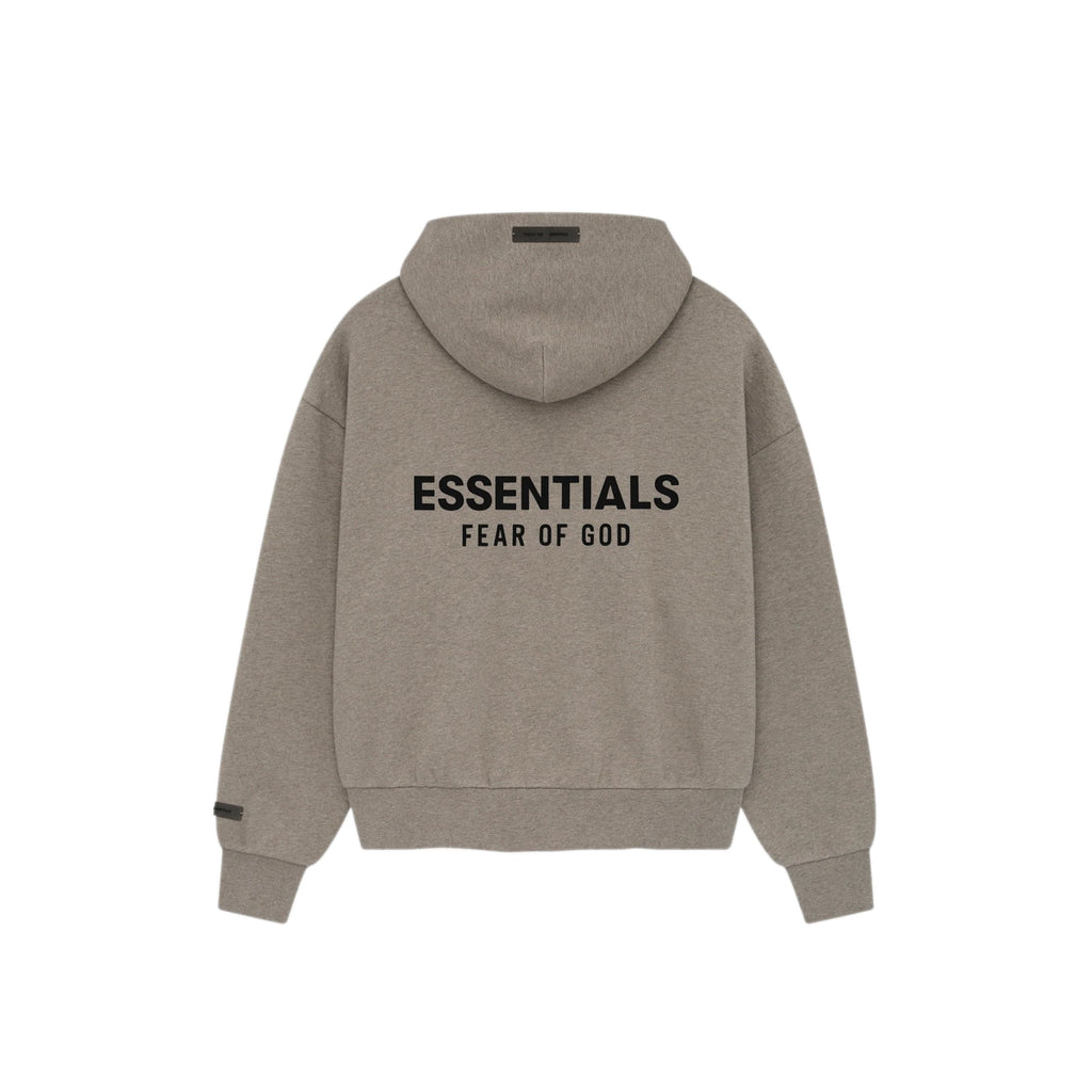 Fear of God Essentials Classic Fit Fleece Hoodie - Homestead Heather