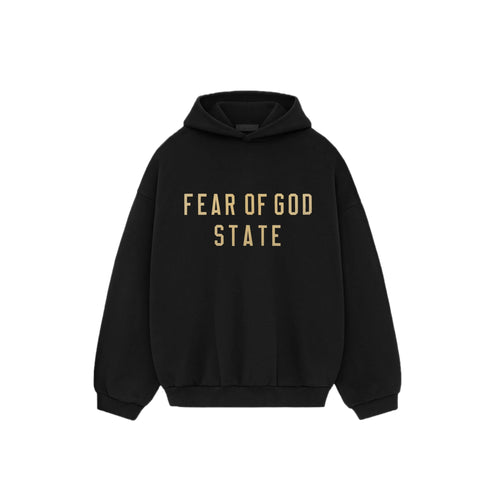 Fear of God Essentials Fleece Hoodie - Black (192BT246250F)
