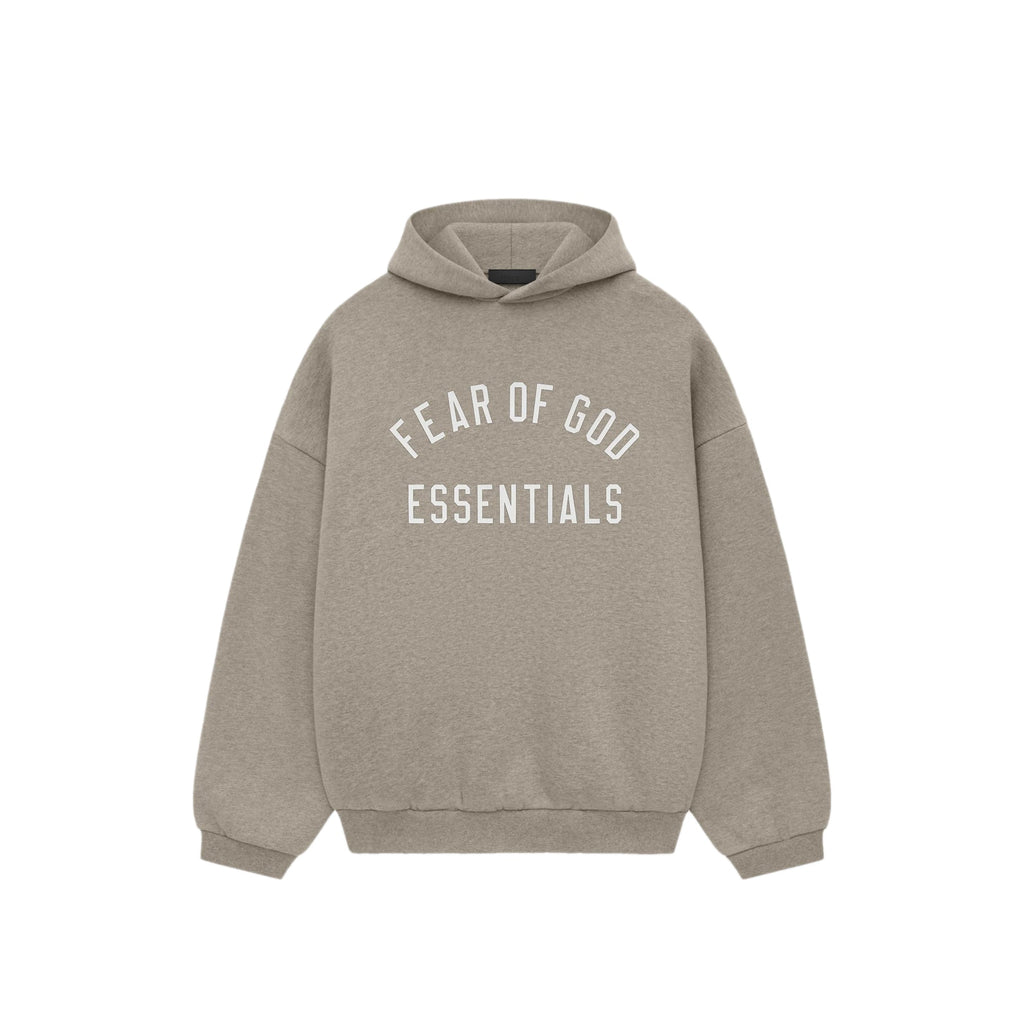Fear of God Essentials Fleece Hoodie - Heather Grey