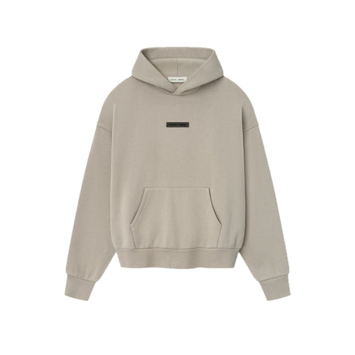 Fear of God Essentials Classic Fit Fleece Hoodie - Timber