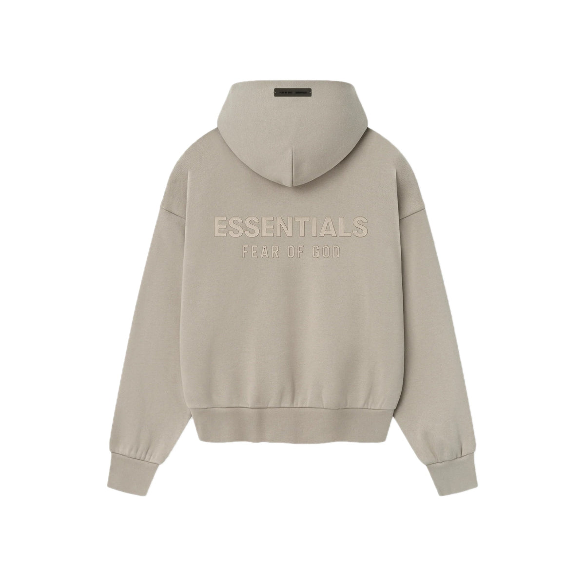 Fear of God Essentials Classic Fit Fleece Hoodie - Timber