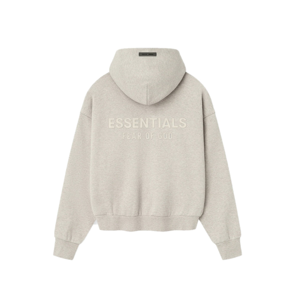 Fear of God Essentials Classic Fit Fleece Hoodie - Heather Stone
