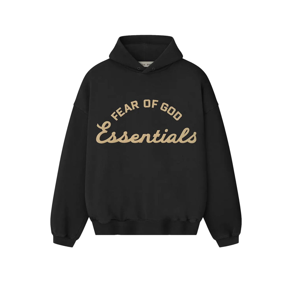 Fear of God Essentials 90s Training Hoodie - Faded Black